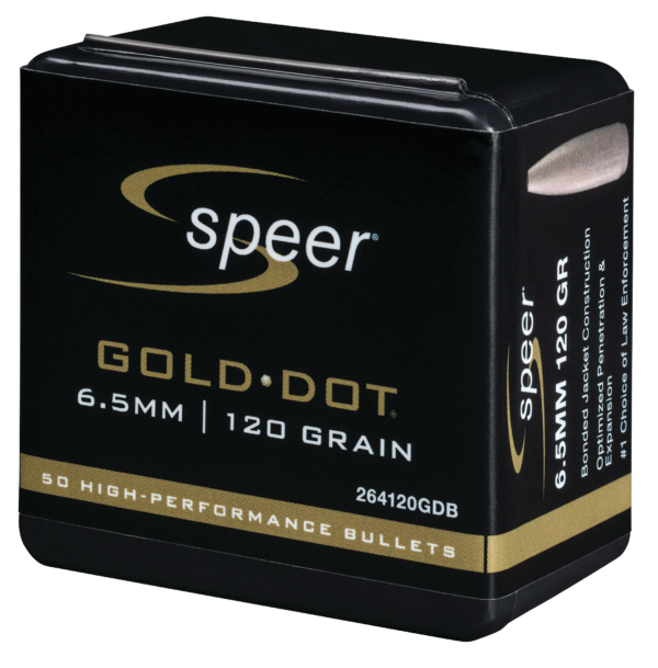 Speer .264 / 6.5MM 120 Gr Gold Dot Hollow Point (100)