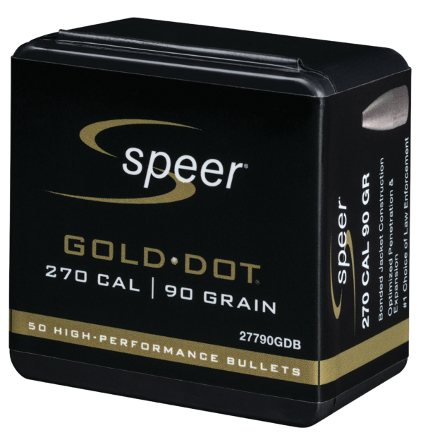 Speer .277 / 270 90 Gr Gold Dot Hollow Point (100)
