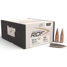 Nosler .308 / 30 168 Grain Hollow Point Boat Tail Reduced Drag Factor (100)