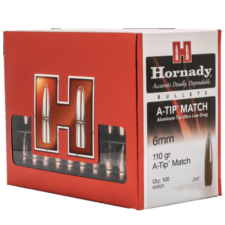 Hornady .243 / 6mm 110 Grain A-Tip Match (Aluminum Tip) (100)