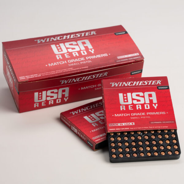 Winchester Small Pistol Match Primers (1000) | Powder Valley