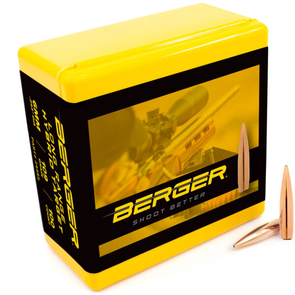 Berger .243 / 6mm 109 Grain Long Range Hybrid Target (100)