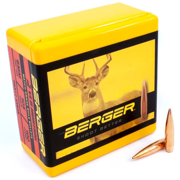 Berger .243 / 6mm 105 Grain Hunting Very Low Drag (100)