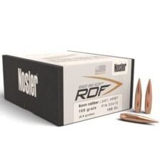 Nosler .243 / 6mm 105 Grain Hollow Point Boat Tail RDF (Reduced Drag Factor) (100)