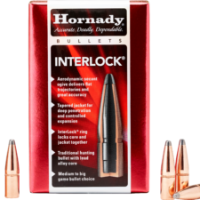 Hornady 45 Caliber 245 Grain .452 Diameter Interlock Soft Point Bullet