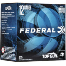 Federal 12 Ga 1 1/8 Oz #8 2 3/4" Top Gun Ammunition (25 Rounds) 1200 FPS