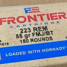 Frontier 223 Ammo 55 grain Full Metal Jacket