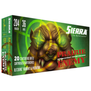 Sierra 204 Ruger 36 Grain BlitzKing Ammunition (20 Rounds)