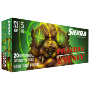 Sierra 223 Rem 55 Grain BlitzKing Ammunition (20 Rounds)