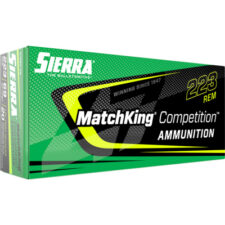 Sierra 223 Rem 69 GR Hollow Point Boat Tail MatchKing Ammuniton (20 Rounds)