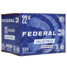 Federal 22 LR 36 Gr Champion Copper Plated HP (325)