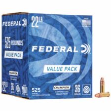 Federal 22 LR 36 Gr Champion Copper Plated HP (525)